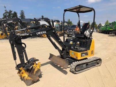 john deere mini 17g excavator trailer loading|john deere 17g owners manual.